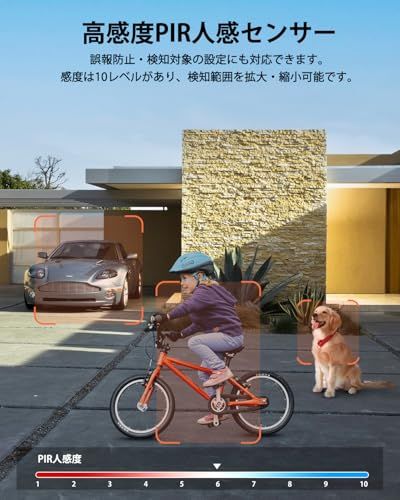  2026デュアルレンズ - 両監視画面 1台2役*360°死角なし監視 防犯カメラ 屋外 ソーラー YESRAMO 監視カメラ 6 W高効率太陽光充電 10000 mAh バッテリー 超長時間稼働 PIR 動体検知 90299 f 97 その他 キッチン 食器