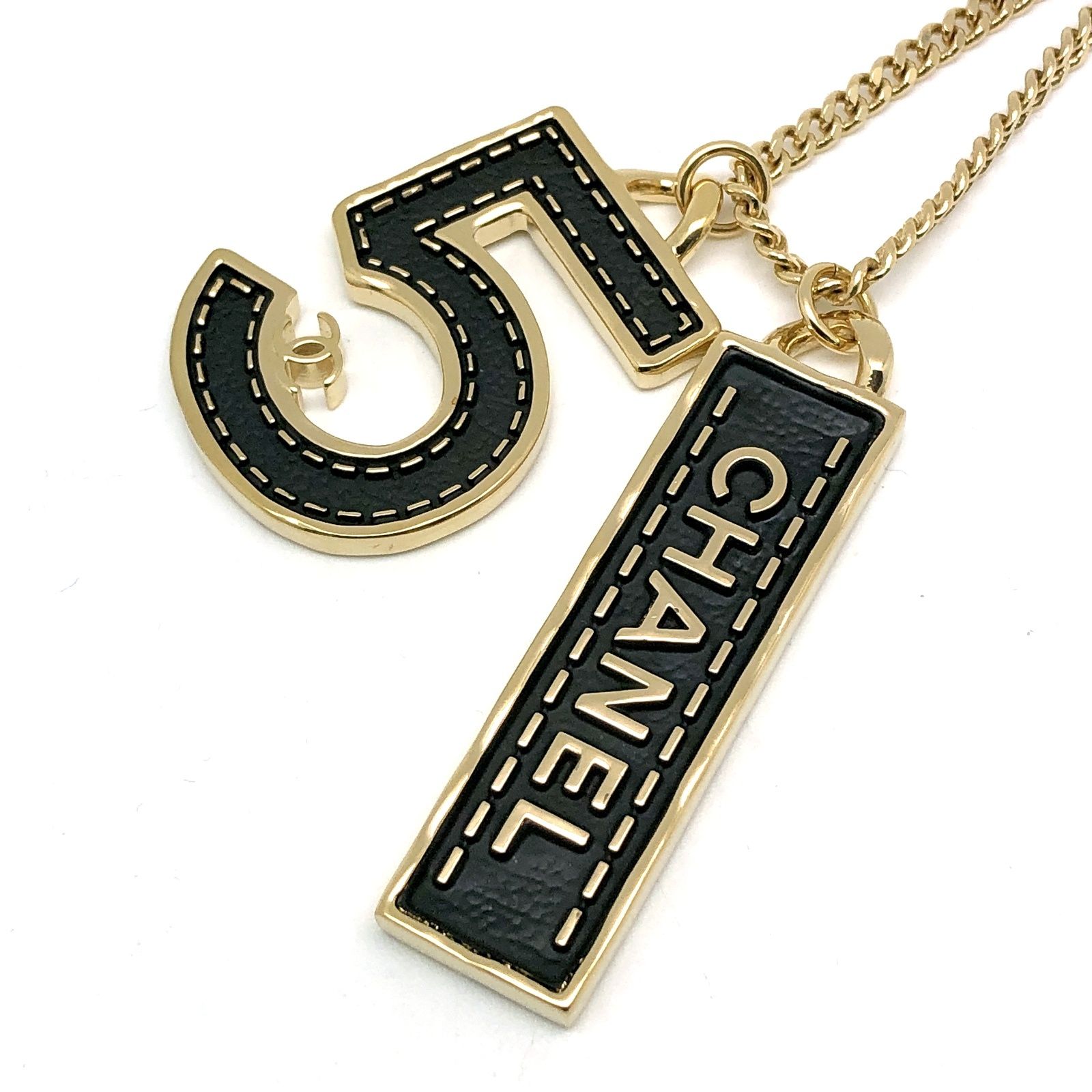 CHANEL シャネル ネックレス ロングネックレス NO.5 ココマーク CC