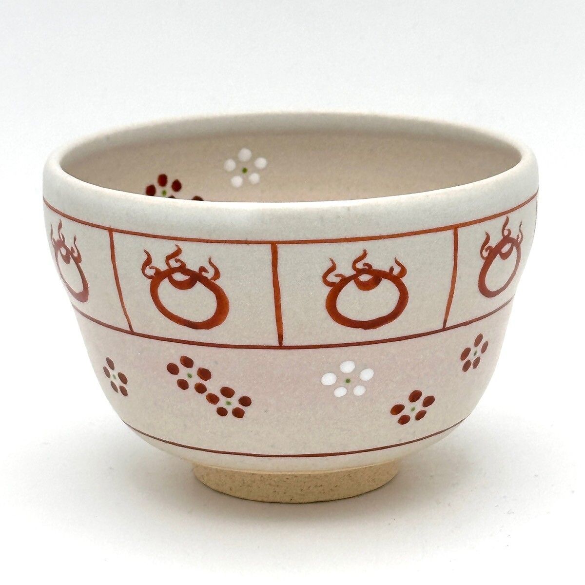 京焼 火鉢 八木海峰作 京焼 抹茶茶碗(火焔宝珠) - メルカリ