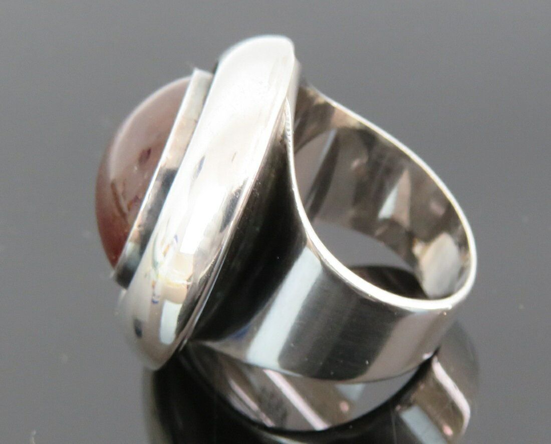 N. E. FROM エリック・ニールセン・フロム アンバー 琥珀 指輪 幅広