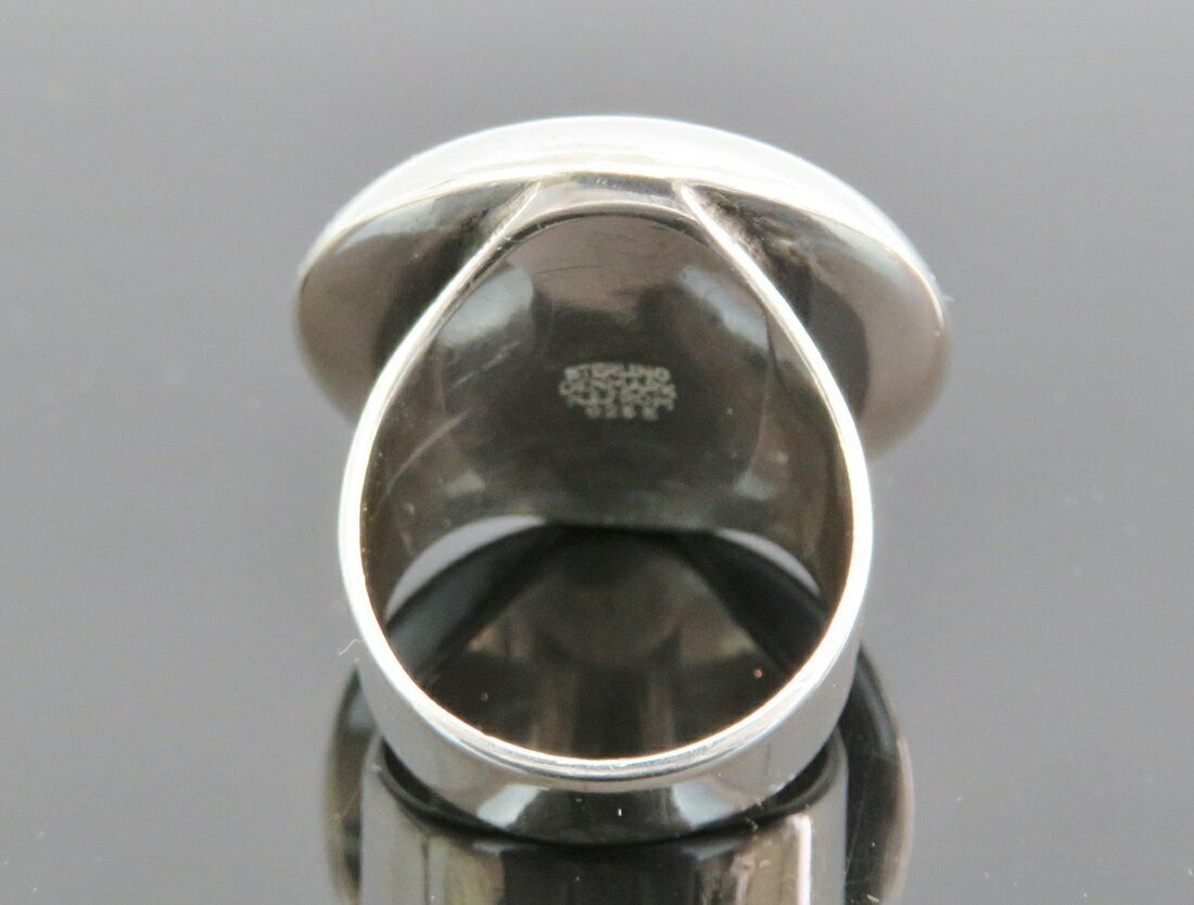 N. E. FROM エリック・ニールセン・フロム アンバー 琥珀 指輪 幅広