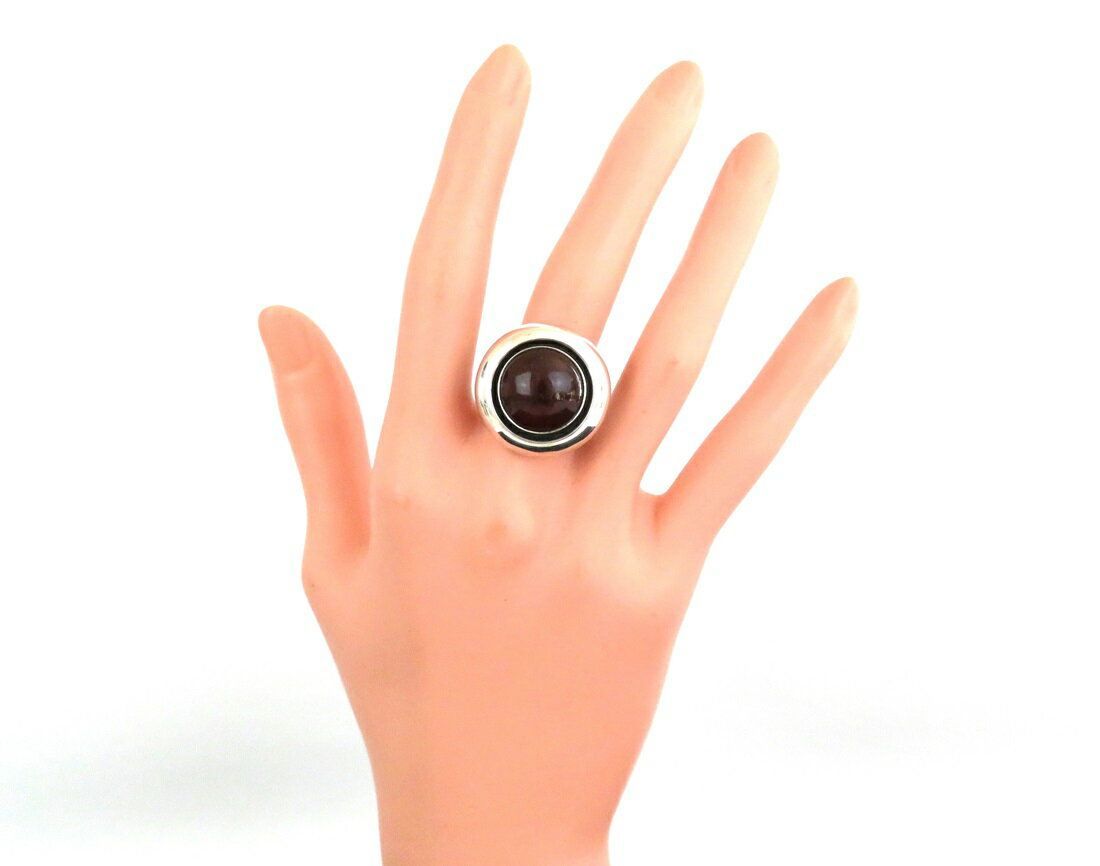 N. E. FROM エリック・ニールセン・フロム アンバー 琥珀 指輪 幅広