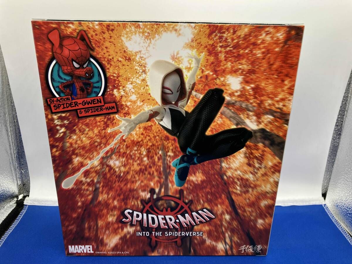 千値練 スパイダｰ・グウェン&スパイダｰ・ハム アクションフィギュア