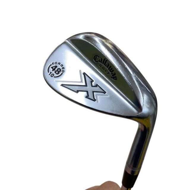 中古】 キャロウェイ X FORGED ミルキークロム 48-10 ウェッジ WG