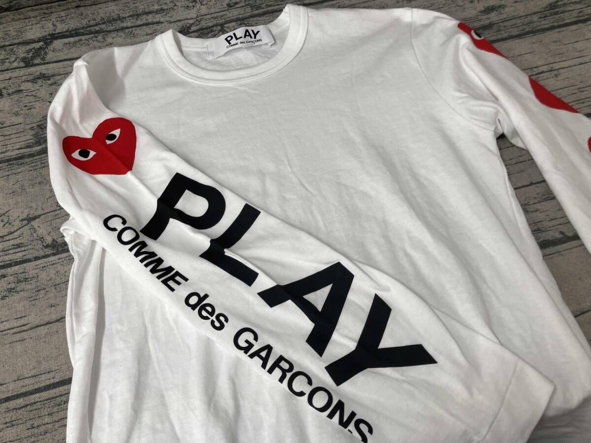 PLAY COMME des GARCONS コムデギャルソン 長袖Tシャツ AZ-T262