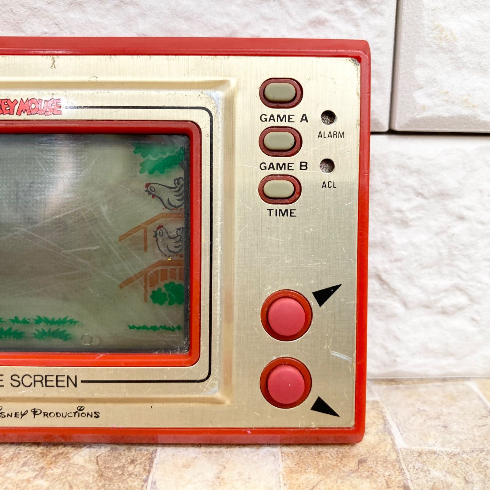 訳あり】GAME&WATCH ゲームウォッチ MICKEY MOUSE Nintendo Disney