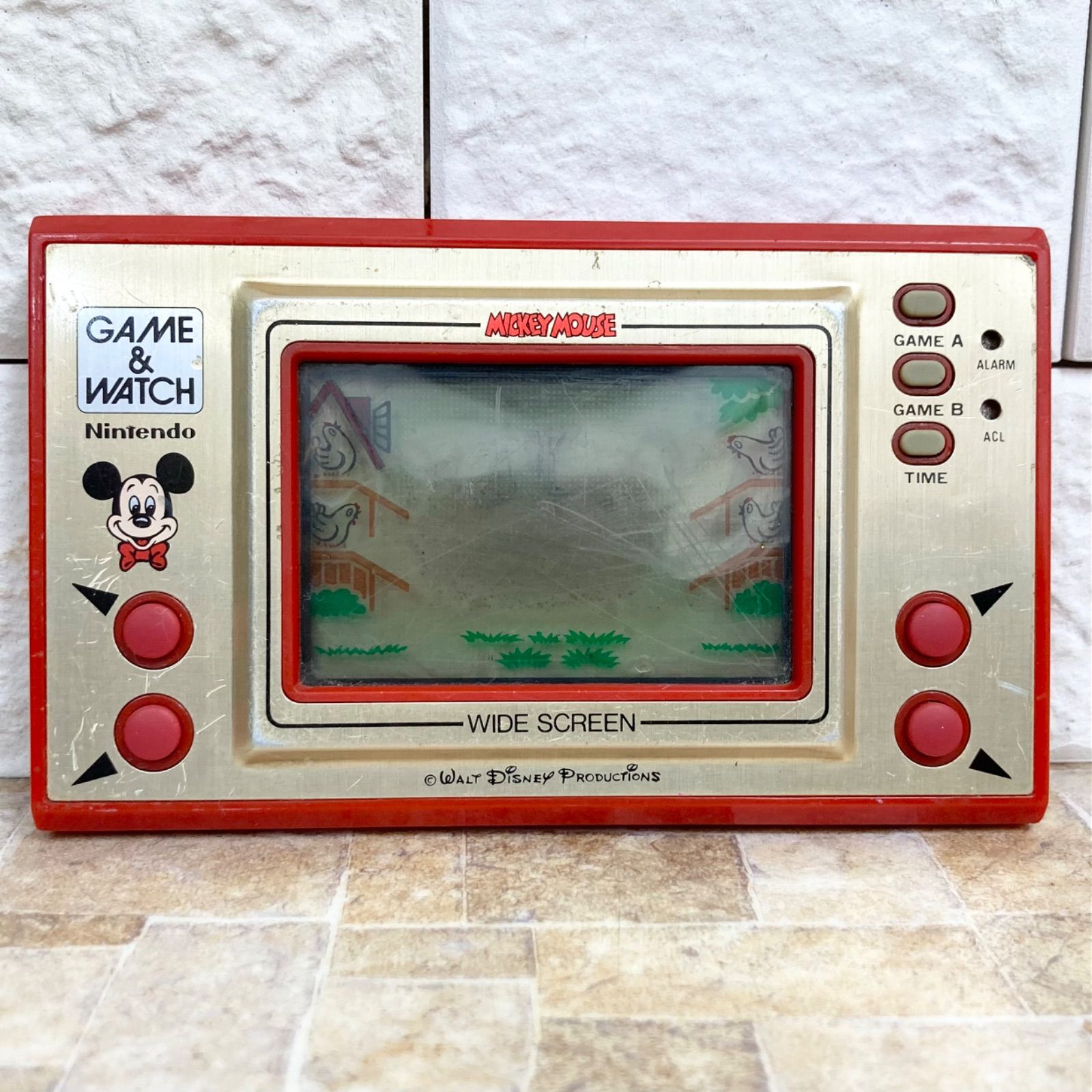 激レア！ゲームウォッチ　ディズニー 激レア 訳あり ミッキーマウス ゲームウォッチ 任天堂 GAME & WATCH