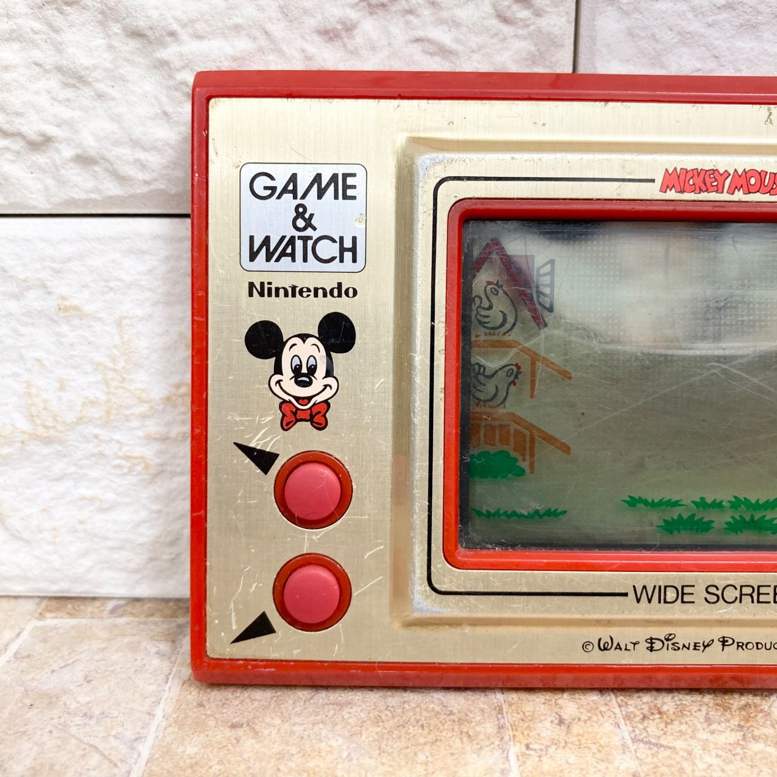 訳あり】GAME&WATCH ゲームウォッチ MICKEY MOUSE Nintendo Disney