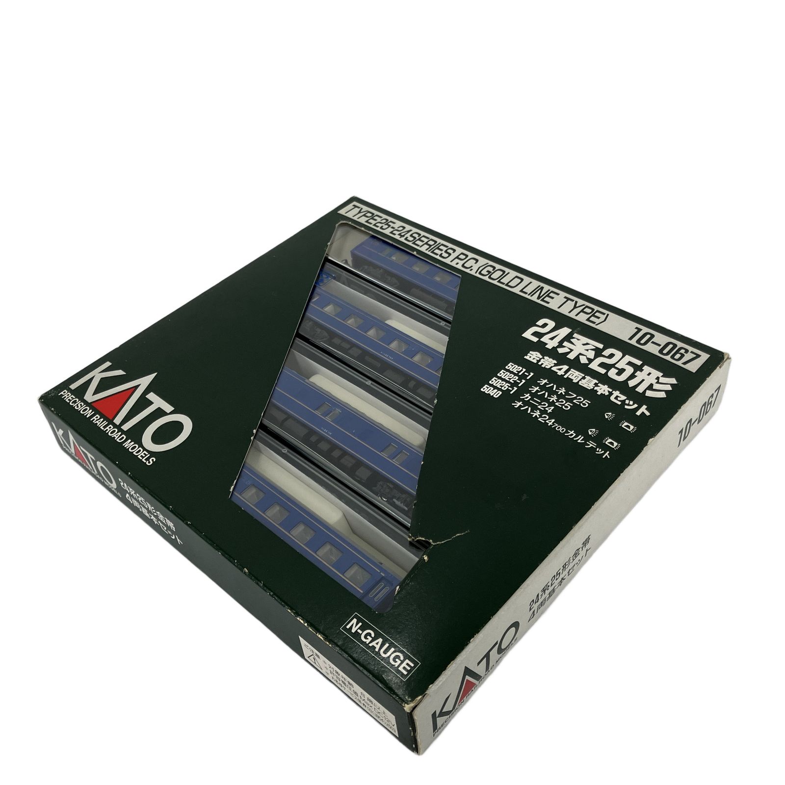 KATO 10-067 24系 25形 金帯 4両 基本セット 鉄道模型 N