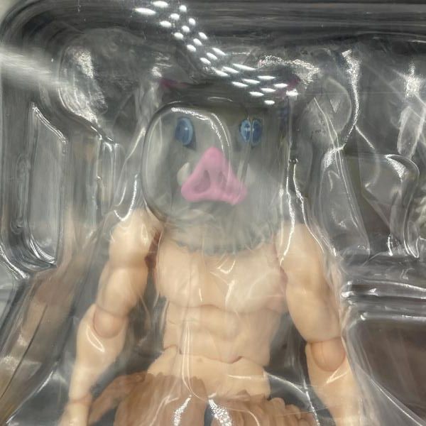 中古】未開封)アニプレックス BUZZmod. 嘴平伊之助 1/12アクション