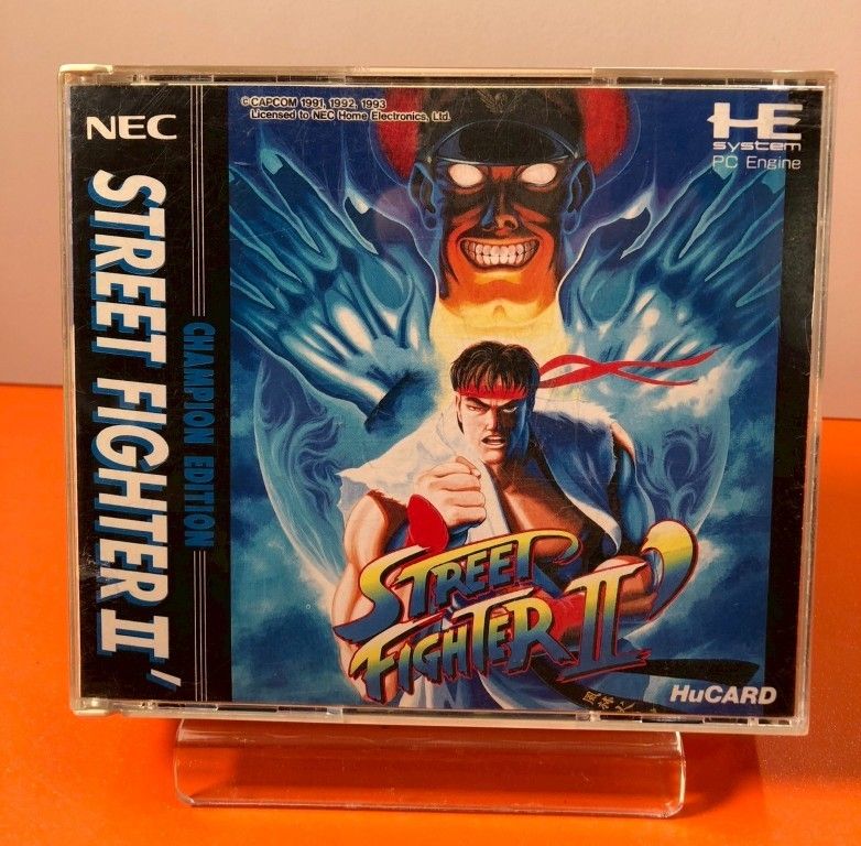 ○NECHE93002 ストリートファイター2 ダッシュ HuCARD PCエンジン