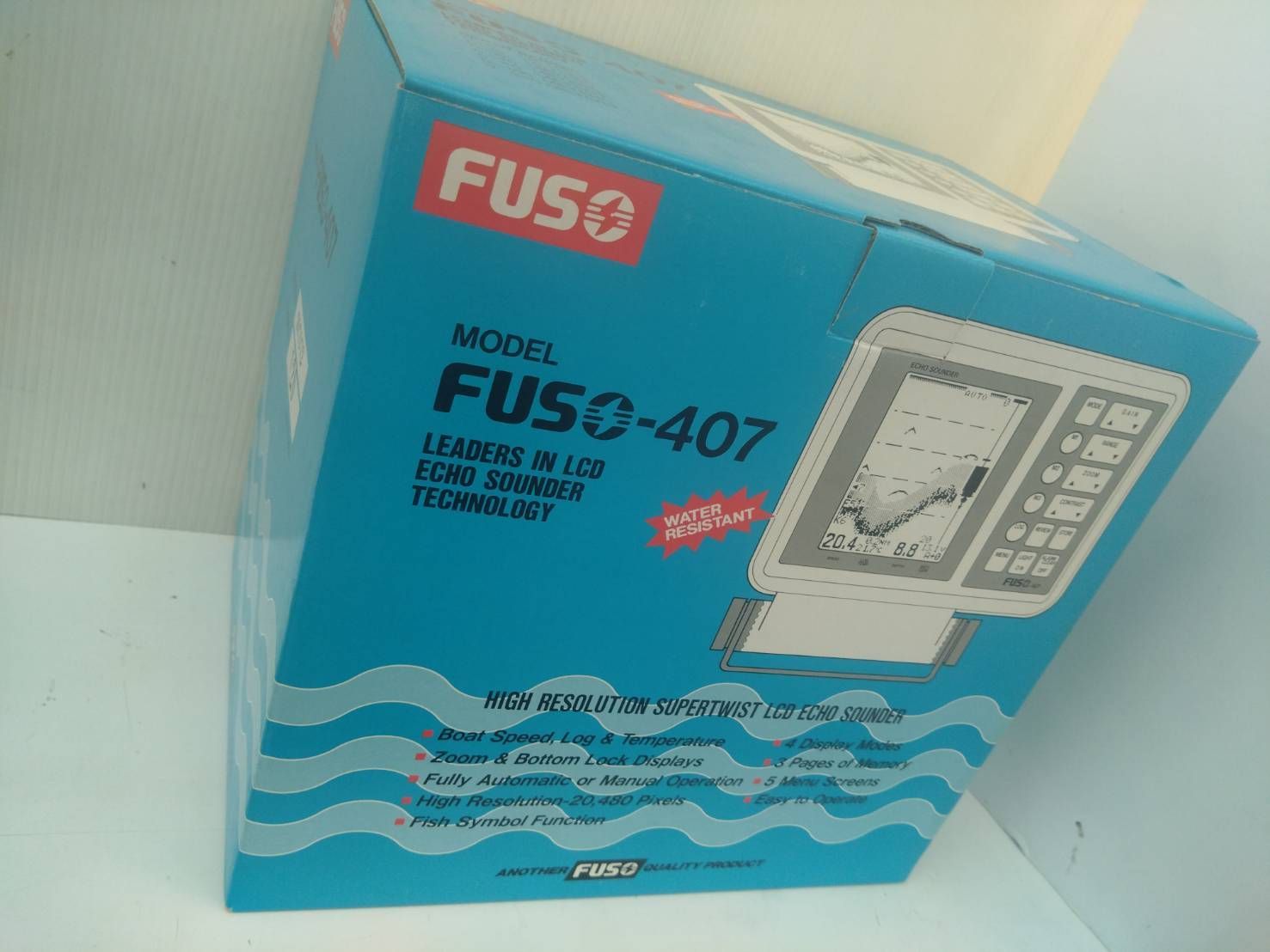 FUSO魚群探知機 スプリングセール】 日本製 未使用品 フソー FUSO-407 魚群探知機