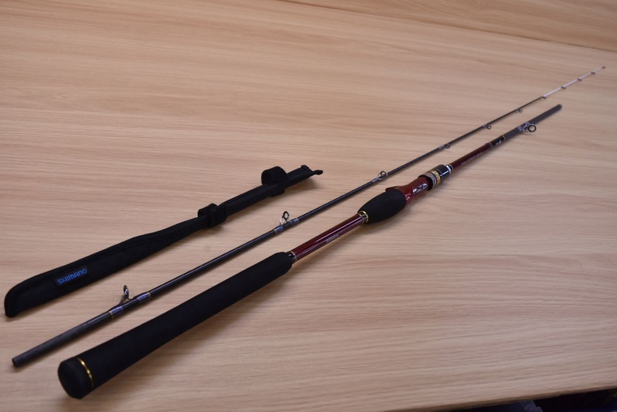 シマノ 17 ゲーム 炎月 B 77 M-S ベイトロッド SHIMANO GAME ENGETSU タイラバ 真鯛 マダイ オフショア 釣り 等に