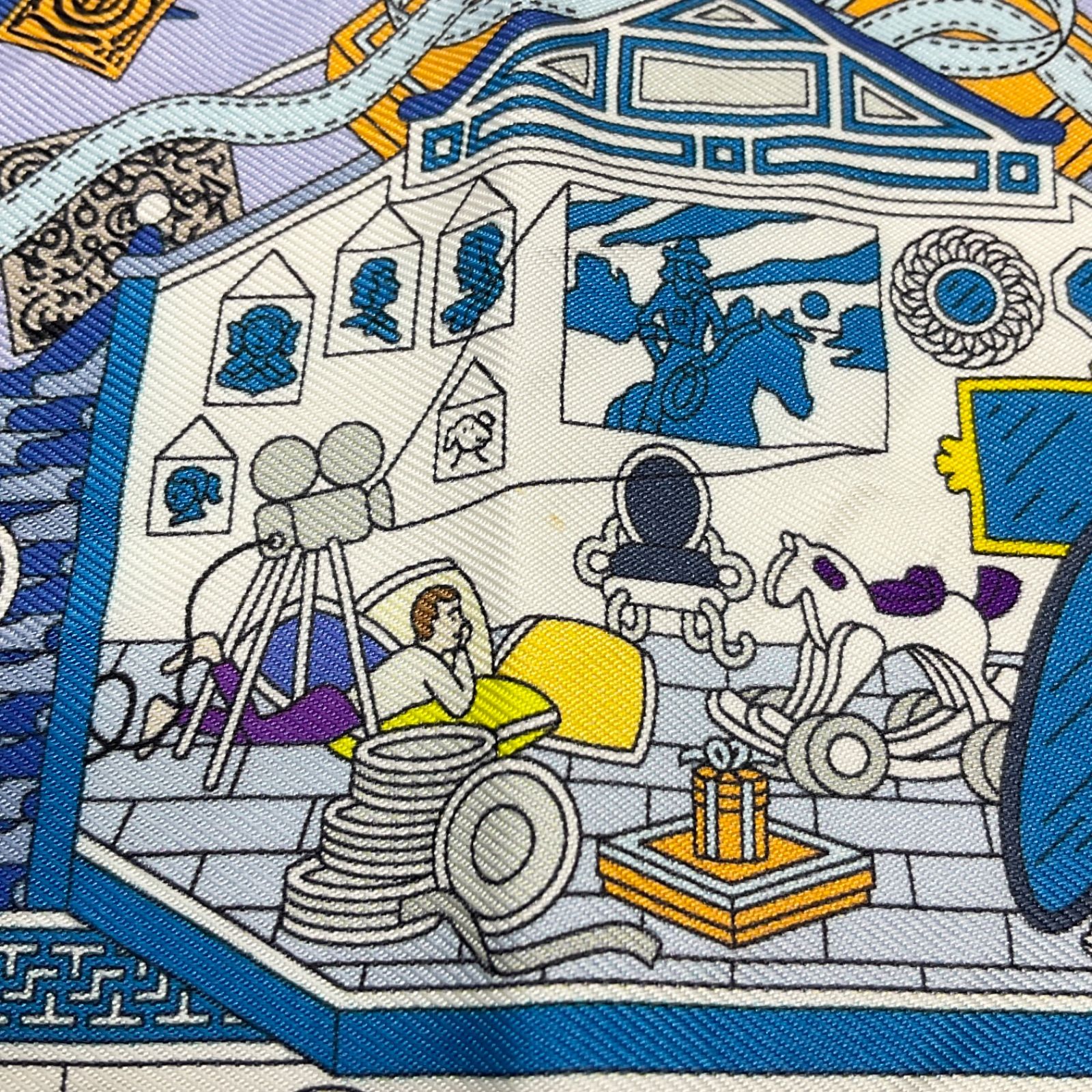 HERMES エルメス カレ45 プチカレ スカーフ MAISON DE CARRES メゾン