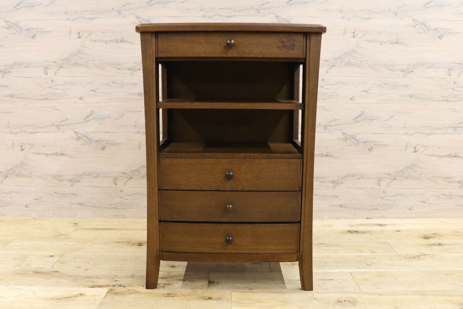 GMIS472○起立木工 / KIRITSU FURNITURE リード 電話台 FAX台 引き出し