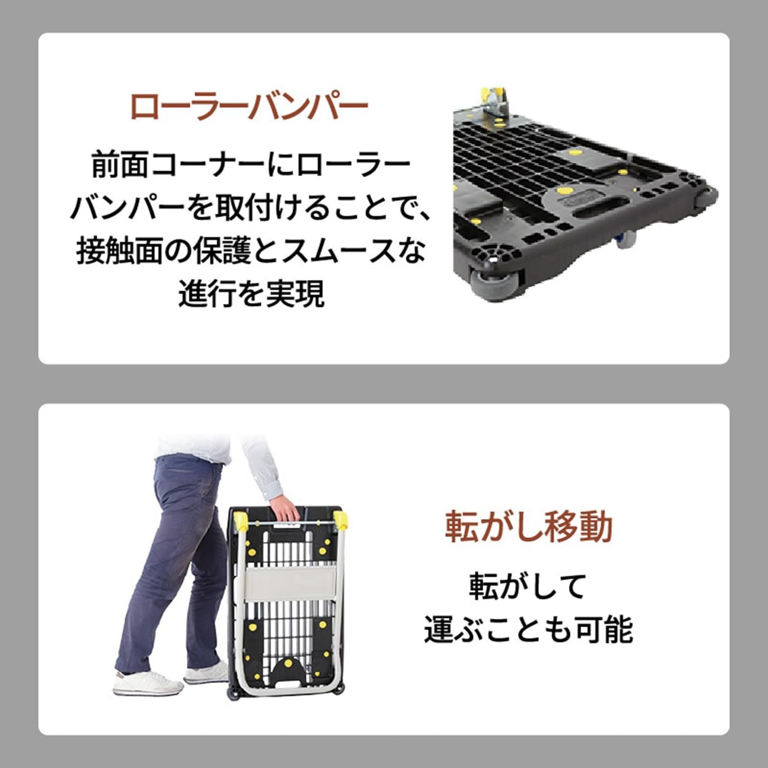 樹脂台車 車輪径100