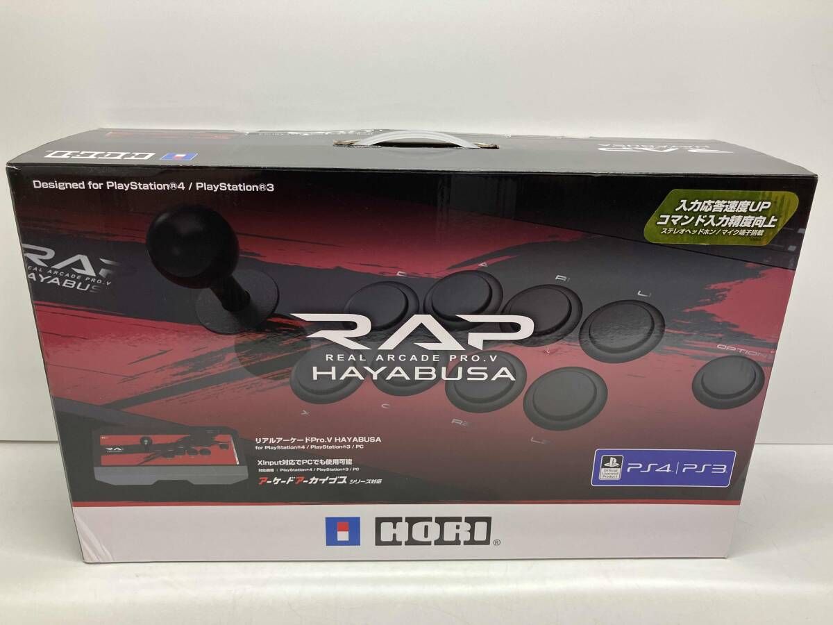 HORI リアルアｰケｰドPro.V HAYABUSA ヘッドセット端子付き for PS4 PS3