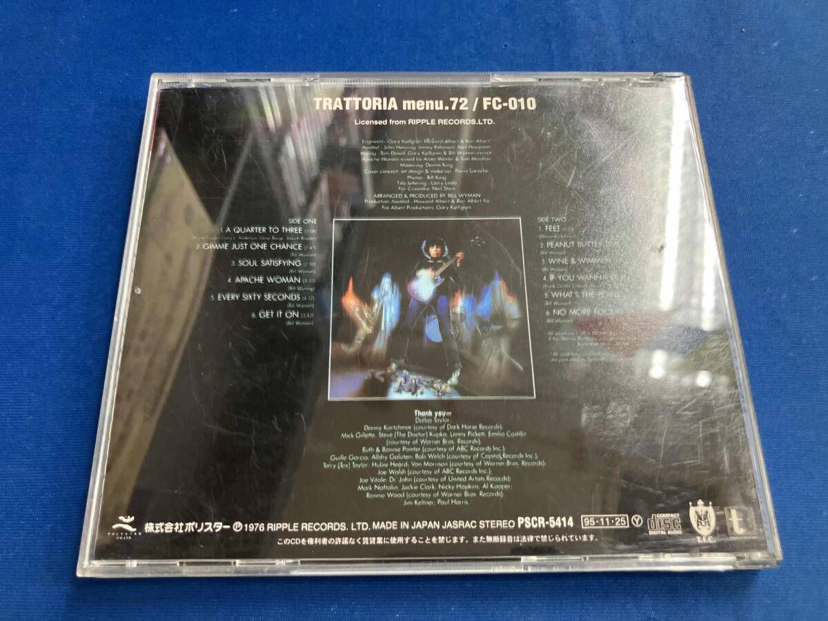 ビル・ワイマン CD ストーン・アローン - メルカリ