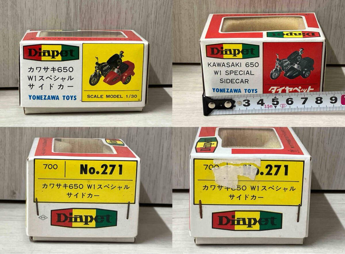 Diapet カワサキ650 W1スペシャルサイドカー YONEZAWA TOYS 1/30