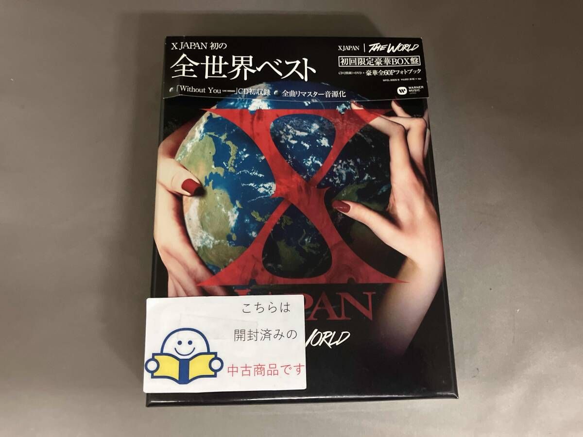 非売品 激レア 【国内盤プロモCD】X JAPAN初の全世界ベスト② 帯あり X JAPAN CD THE WORLD~X JAPAN 初の全世界ベスト~(初回限定盤