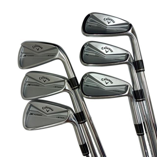 中古】 キャロウェイ X FORGED STAR(2024) 6S アイアンセット IR NS