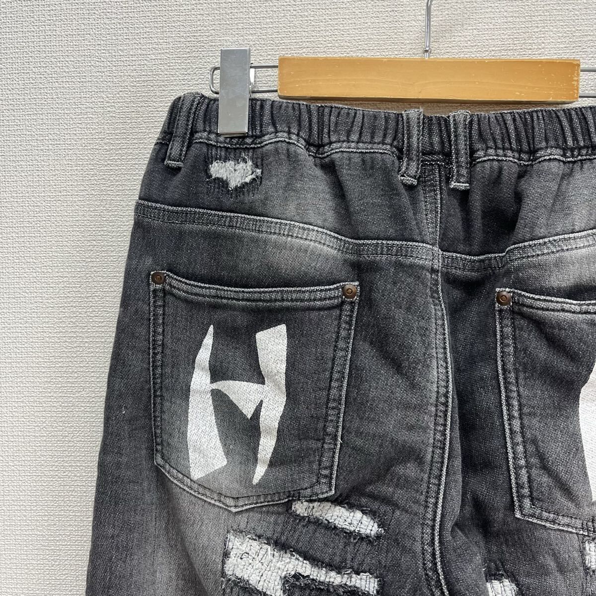 HUMAN MADE ヒューマンメイド ダメージ加工 クラッシュ加工 スウェット 