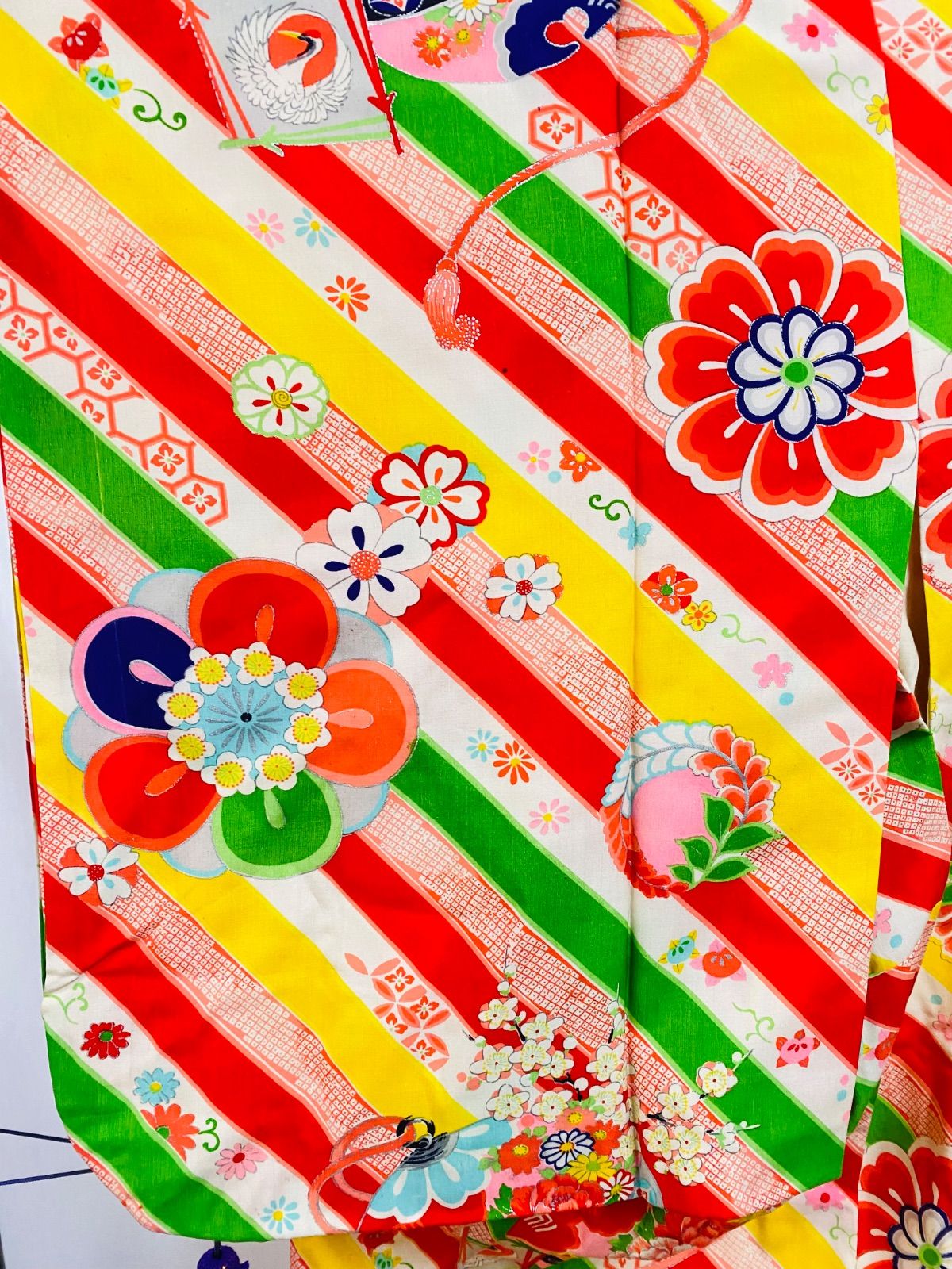 長襦袢】アンティーク長襦袢 アンティーク 女性用 絹綿 着物 着物 和装