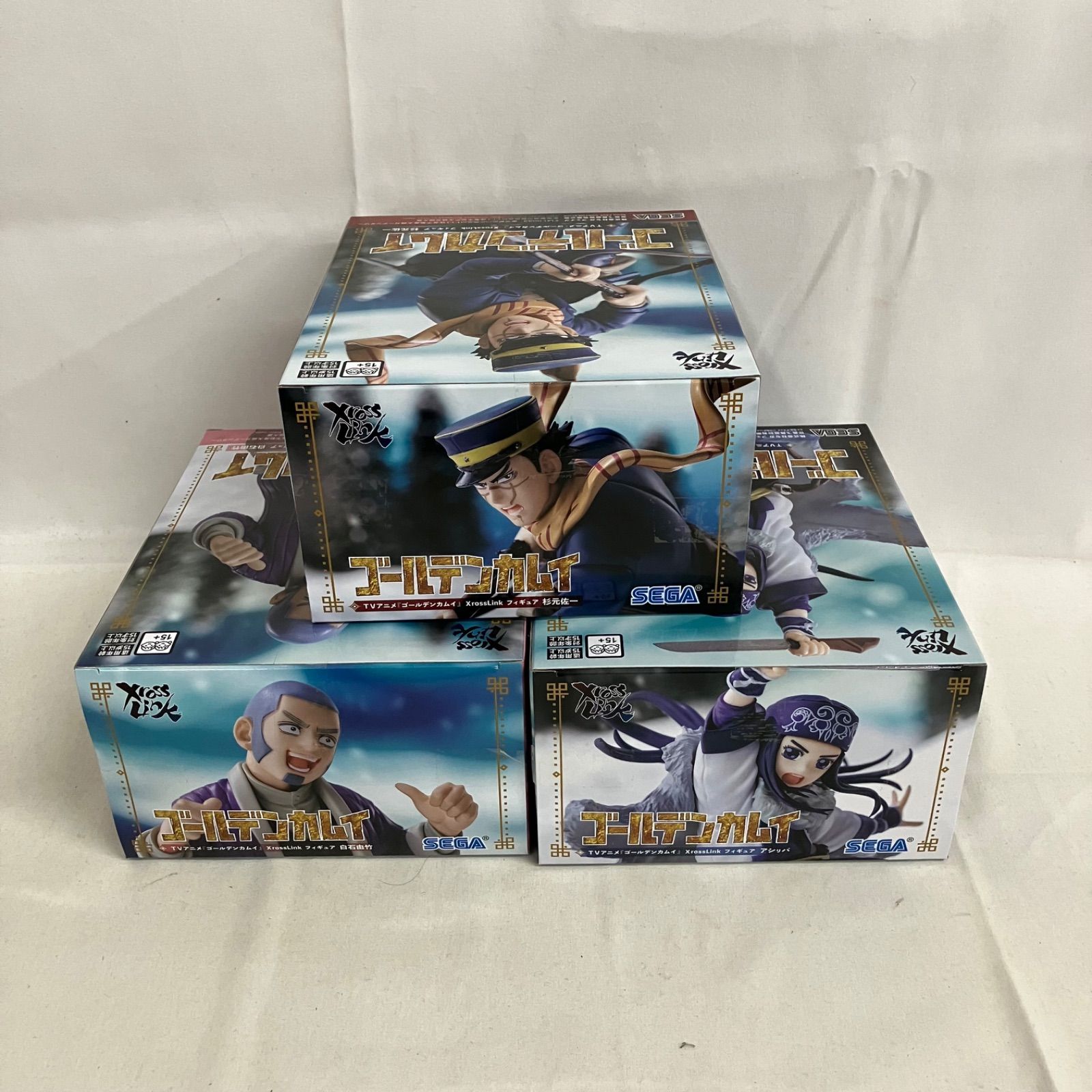 未開封 ゴールデンカムイ XrossLink 杉本佐一 アシリパ 白石由竹