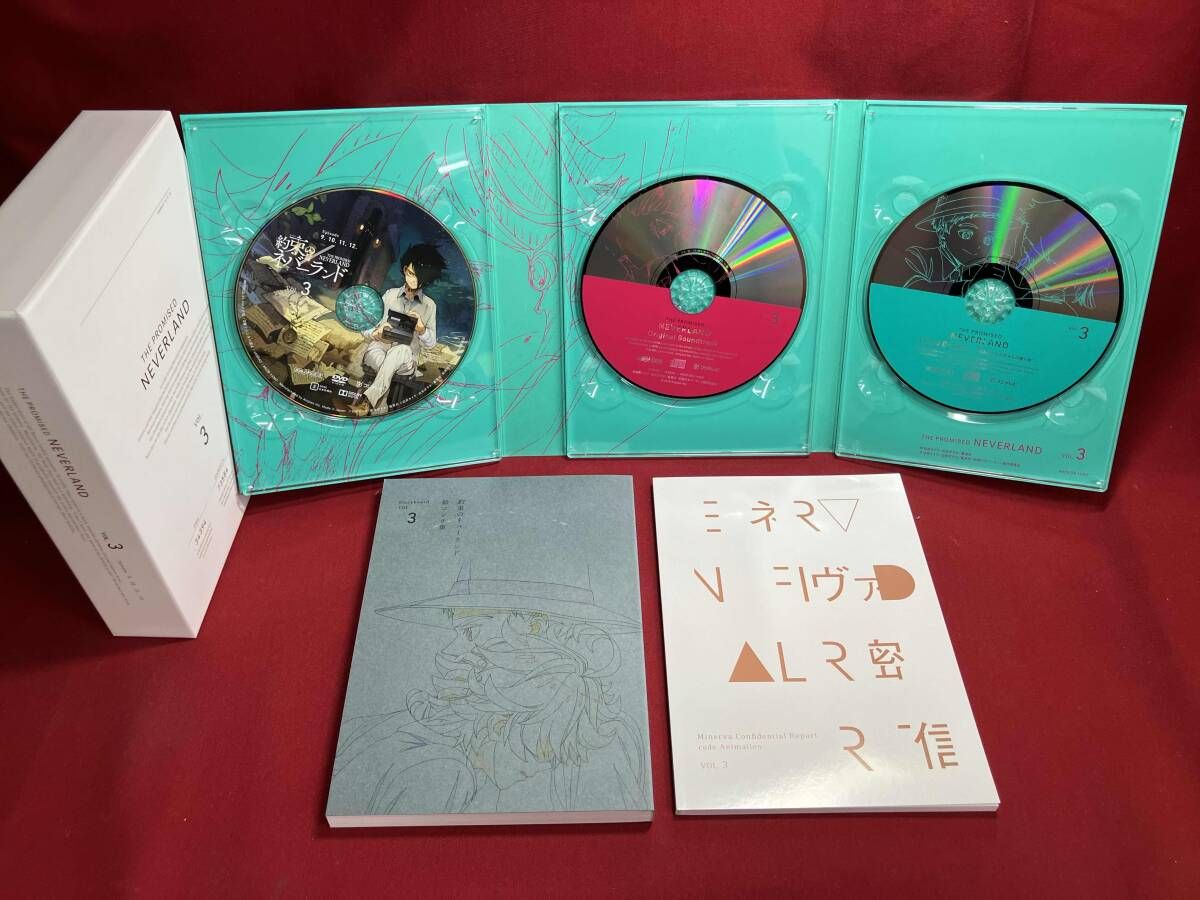 DVD 【※※※】[全3巻セット]約束のネバーランド 1~3(完全生産限定版
