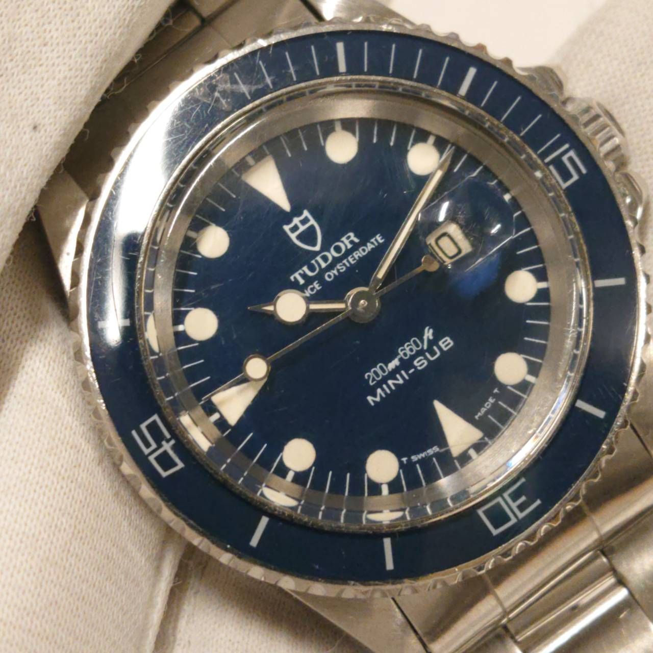  TUDOR 94400 PRINCE OYSTERDATE Mimi Sub Self Winding チューダー チュードル プリンスオイスターデイト ミニサブ 自動巻き メンズ 腕時計 コスパ重視 自動巻き時計 腕時計(アナログ)