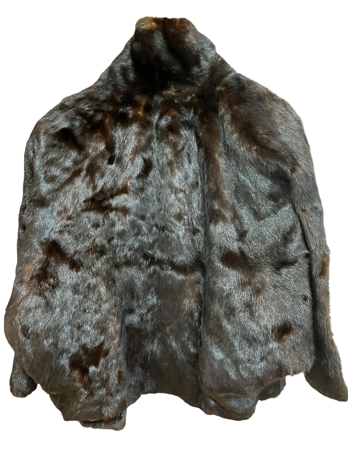 Z1729 SAGA MINK サガミンク 毛皮コート ハーフコート リアルファー