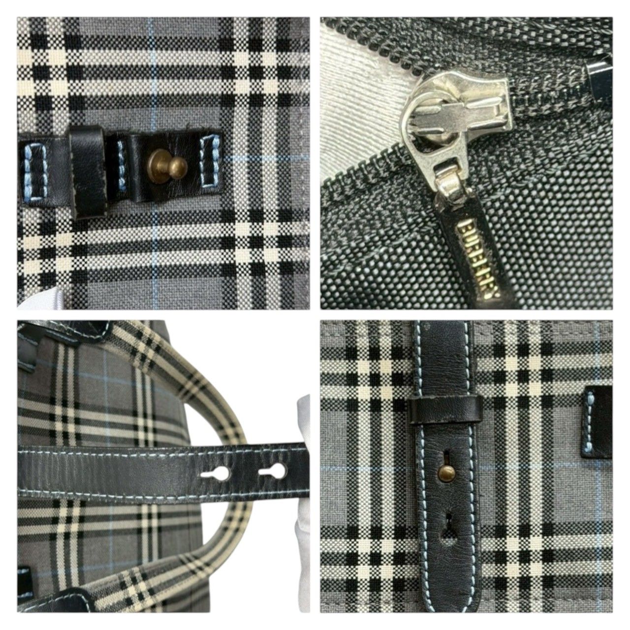 BURBERRY バーバリー ブラックレーベル ノバチェック グレー