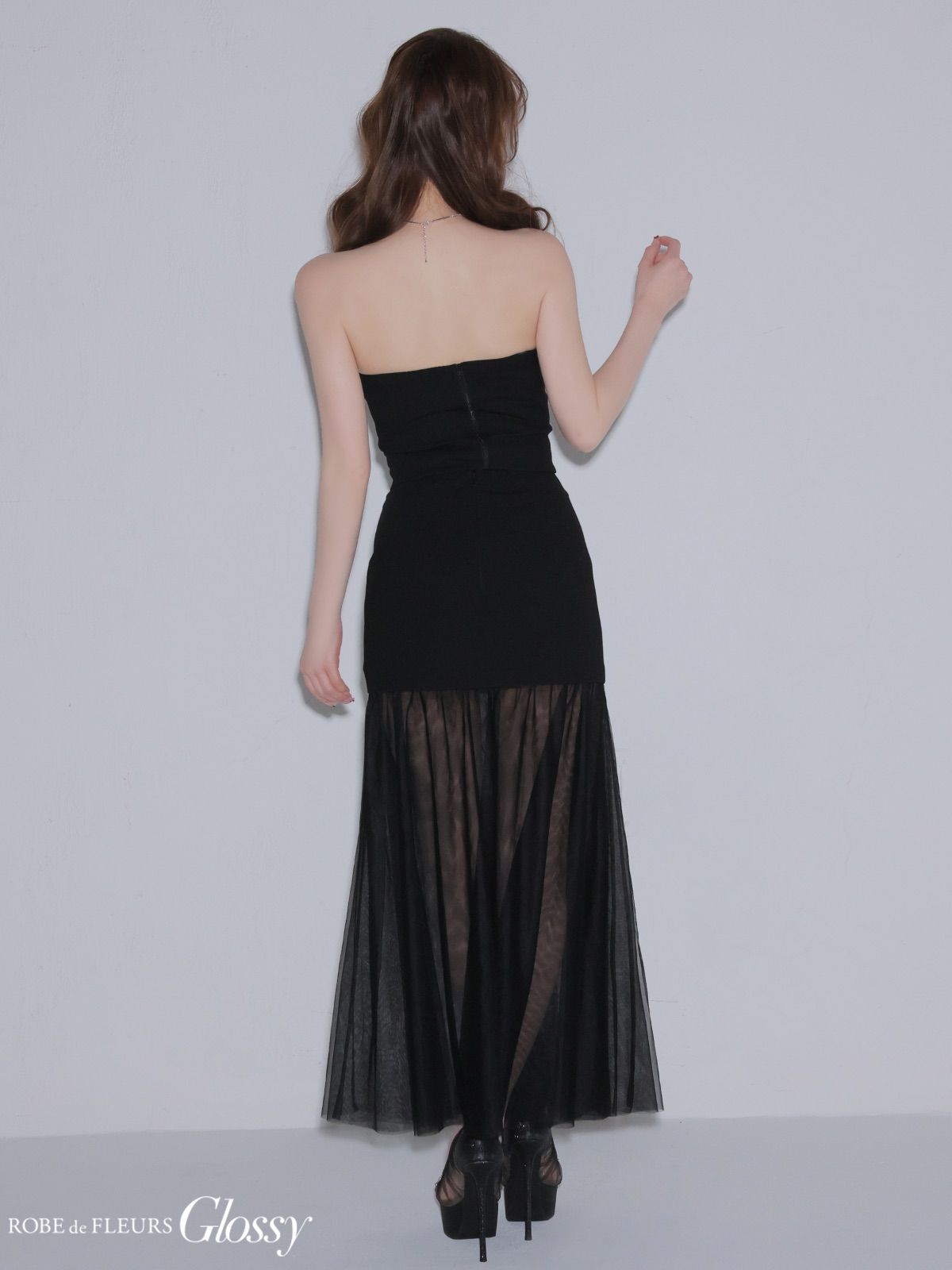 グレー GL3489【ROBE de FLEURS Glossy/ローブドフルール グロッシー