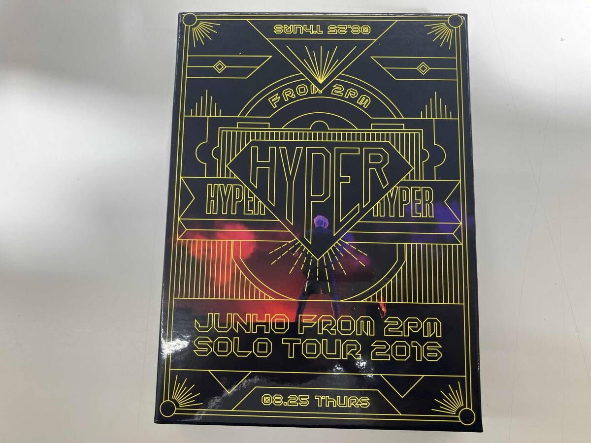 DVD JUNHO From 2 PM Solo Tour 2016 HYPER 初回生産 版