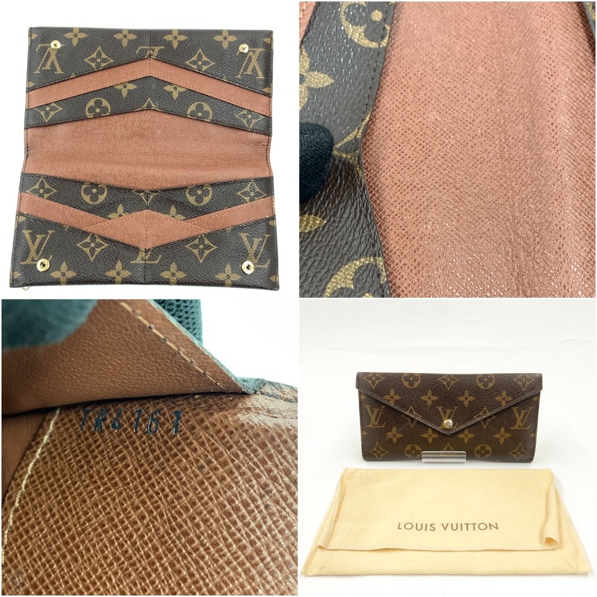 〇〇LOUIS VUITTON ルイヴィトン モノグラム ポルトフォイユ オリガミ