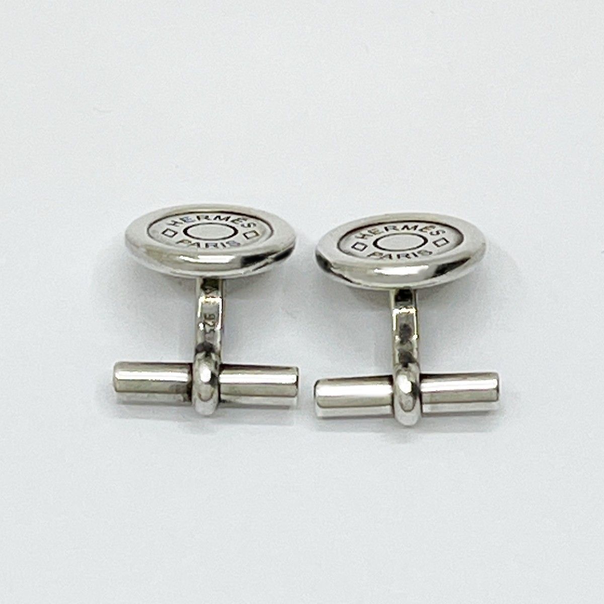 HERMES エルメス　カフス HERMES】エルメス『SILVER シェーヌダンクル カフリンクス』カフス