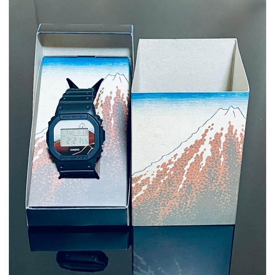 新品】G-SHOCK Casio ジーショック カシオ 日本製 葛飾北斎デザイン