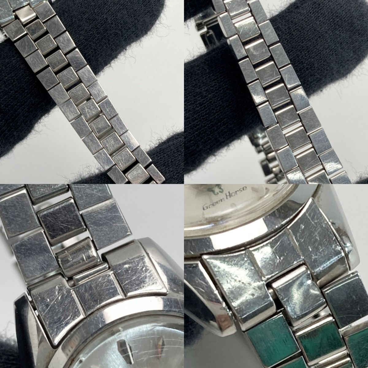 RADO ラドー グリーンホース デイト 25石 シルバー 自動巻き 