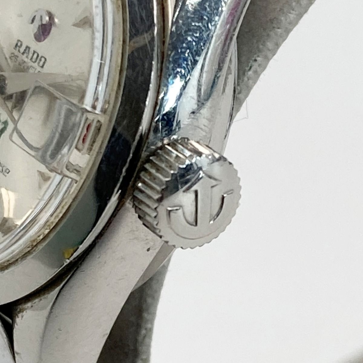 RADO ラドー グリーンホース デイト 25石 シルバー 自動巻き 