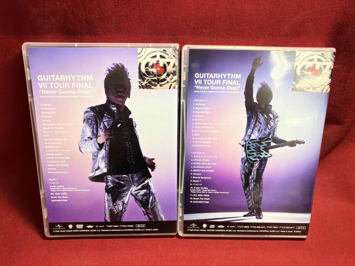 DVD GUITARHYTHM Ⅶ TOUR FINAL 'Never Gonna Stop!'(初回生産限定