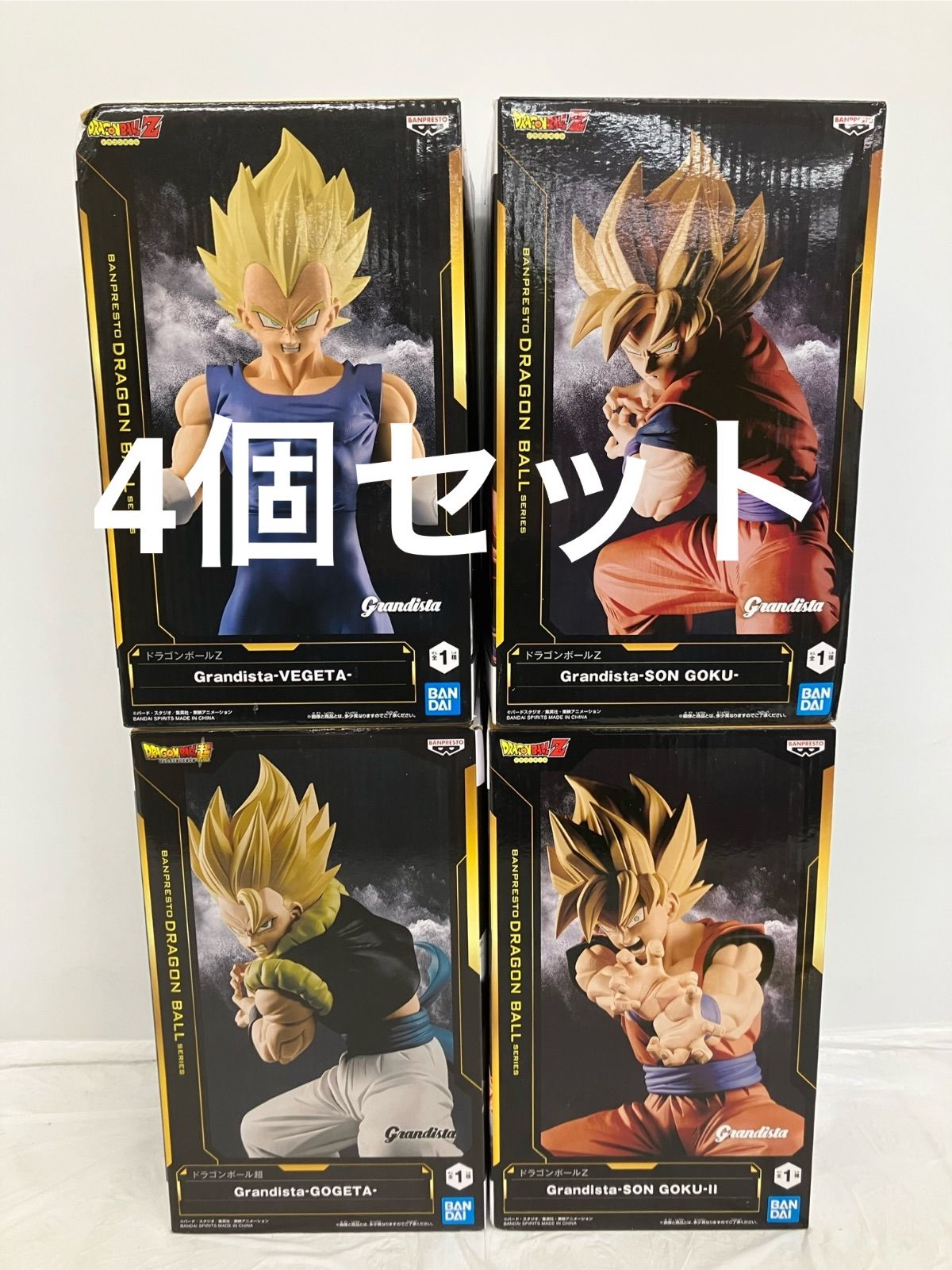 未開封 DRAGON BALL ドラゴンボールZ Grandista 4種セット LF1728 f111