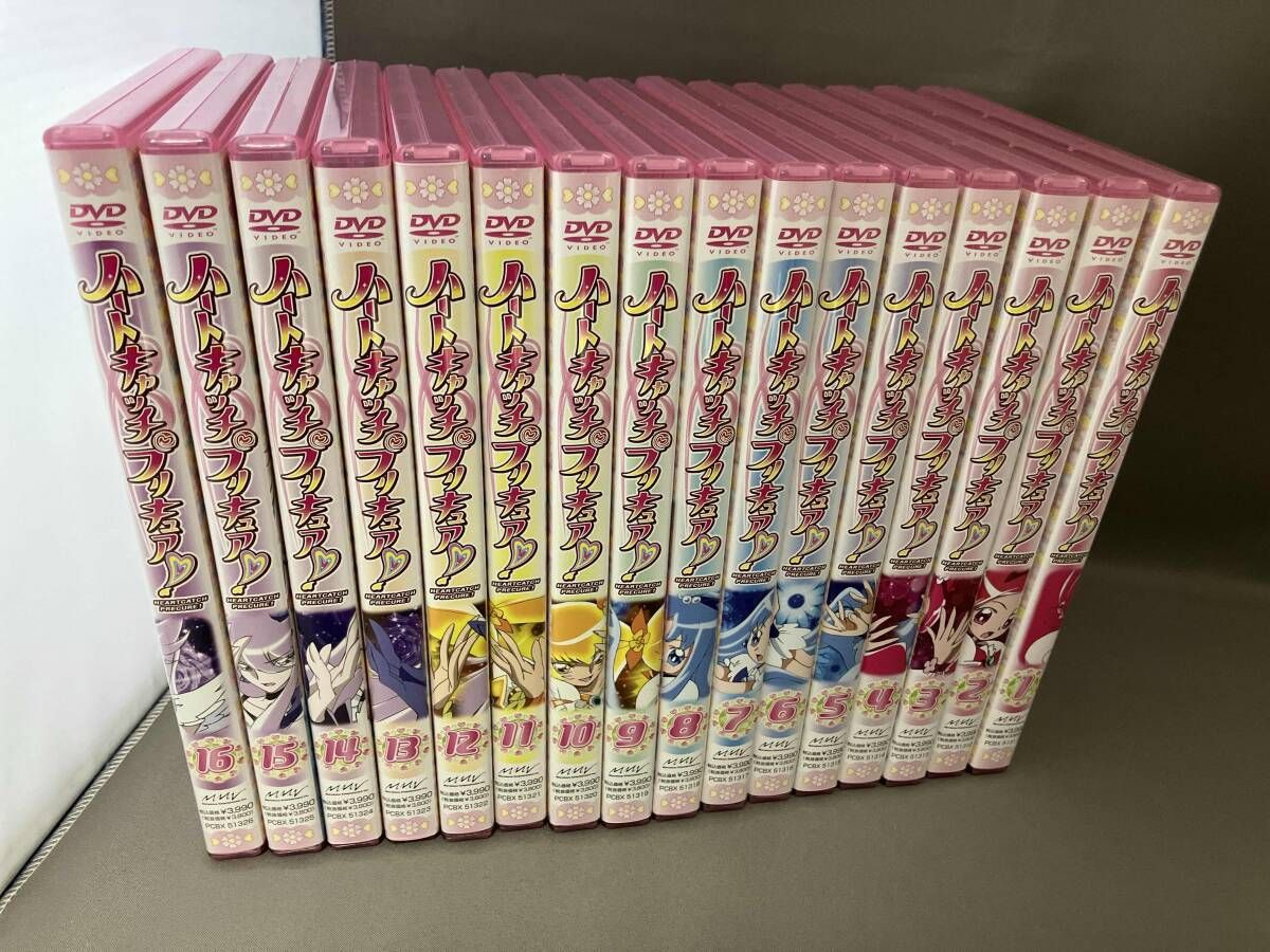 DVD 全16 巻セット ハートキャッチプリキュア! 1~16