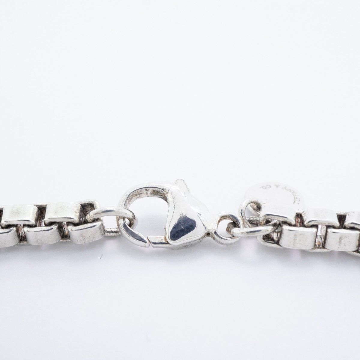 6jab0146】ティファニー ブレスレット ベネチアン シルバー925【中古