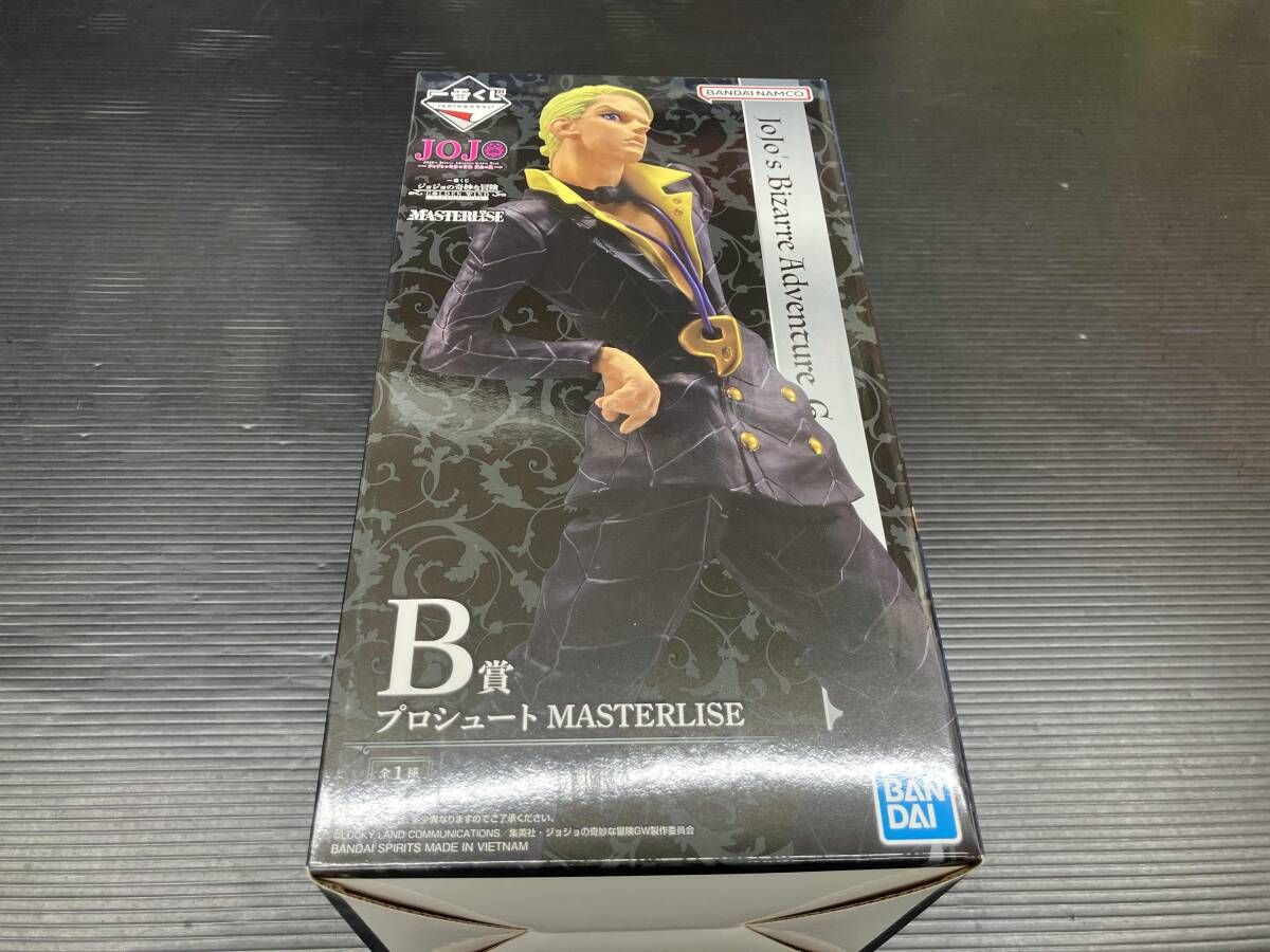フィギュア B賞 プロシュｰト MASTERLISE 一番くじ ジョジョの奇妙な
