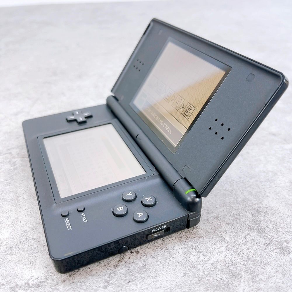 H-609 任天堂 Nintendo DS Lite USG-001 ブラック 動作確認済 本体 外