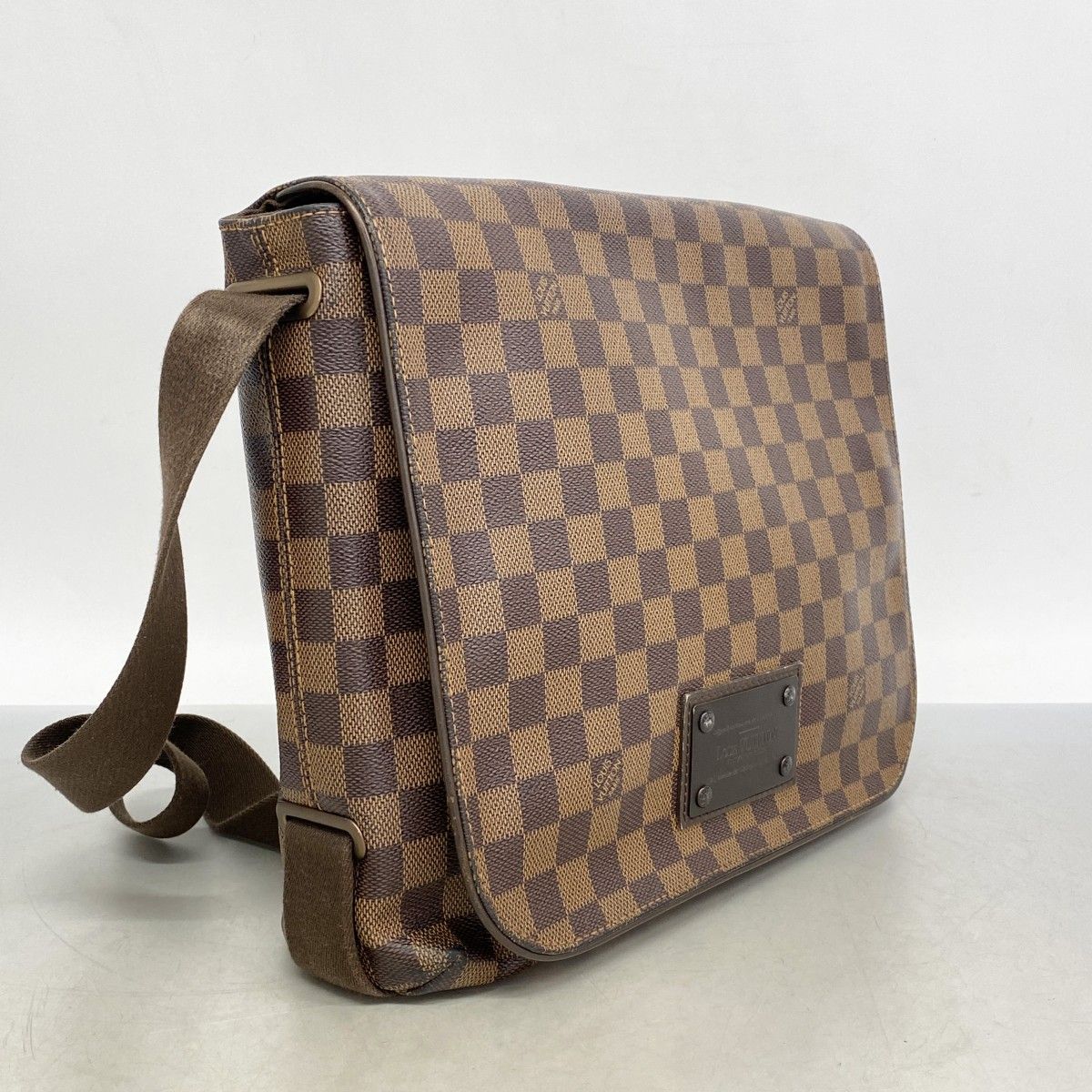 6ac3141】ルイヴィトン ショルダーバッグ ダミエ ブルックリンMM
