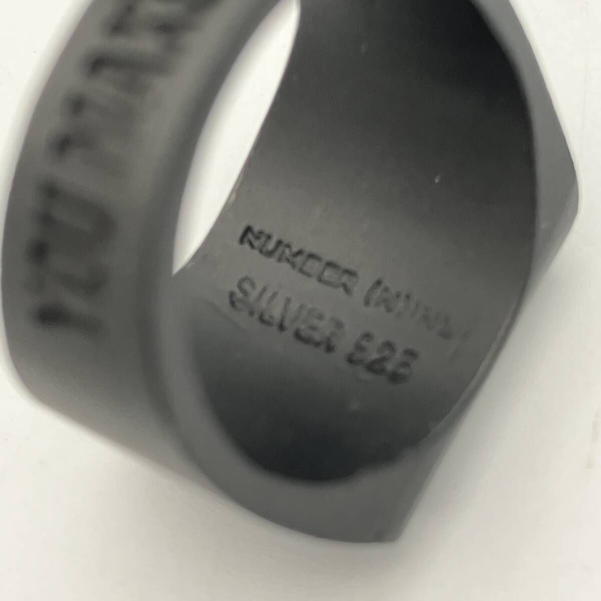 archive Number(N)ine 00AW REDISUN リング ブラック ナンバーナイン