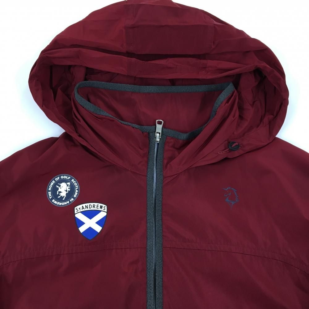 超美品】セントアンドリュース フード付きジャケット ボルドー
