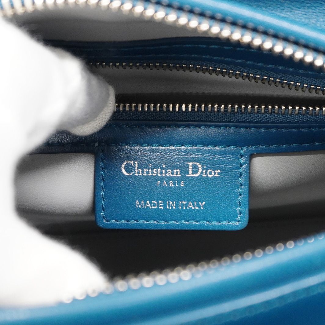 6ad3298】クリスチャンディオール ハンドバッグ カナージュ レディ