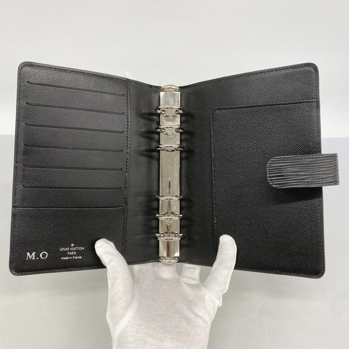 ⚠️ゆなルイヴィトン アジェンダMM エピ ノワール 黒 手帳カバー